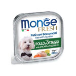 Monge - FRESH PATE - PILETINA I POVRĆE - HRANA ZA PSE -100g