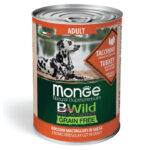 Monge Bwild - Ćuretina sa bundevom i tikvicama - HRANA ZA PSE - 400 g