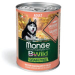 Monge Bwild - Losos sa bundevom i tikvicama - HRANA ZA PSE - 400 g