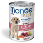 Monge Fresh Puppy - Teletina sa povrćem - HRANA ZA MLADE PSE -400 g