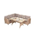 Green Bay Bastenski set - ugaona garnitura TORENTE