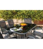 Green Bay  baštenski metalni sto COMO 150 x 90 cm - Image 2