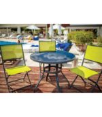 Green Bay  baštenski metalni sto COMO - Image 2