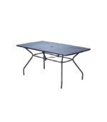 Green Bay metalni sto MELFI 150 x 90 x 74 cm -sivi