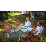 Green Bay metalni sto MELFI 150 x 90 x 74 cm -sivi - Image 2