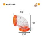 Ferplast - FPI 4810 Tunel račva za hrčke